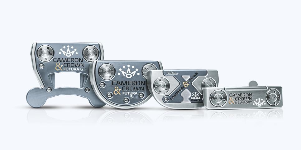 Titleist's Cameron & Crown line of smaller putters gets bigger